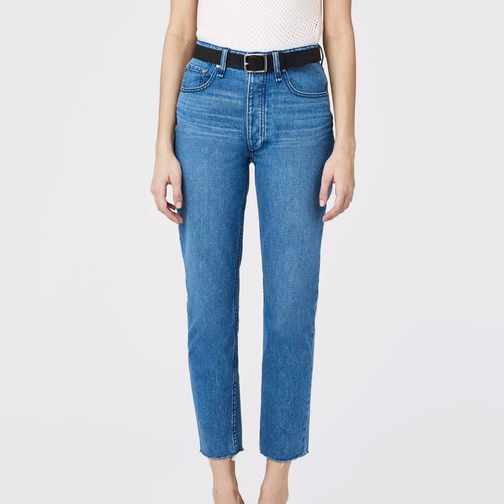 Rag & Bone High Rise cigarette jeans